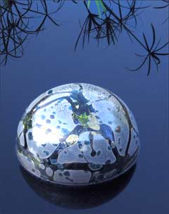 Chihuly floating glass ball