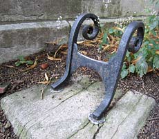 Victorian boot scraper